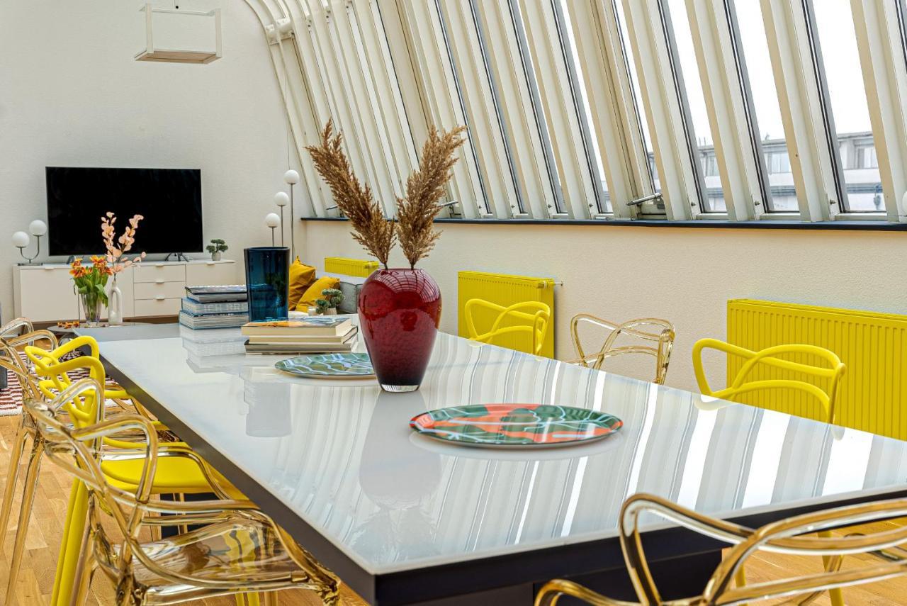 Sky Loft In The Heart Of Berlin Apartment Exterior foto