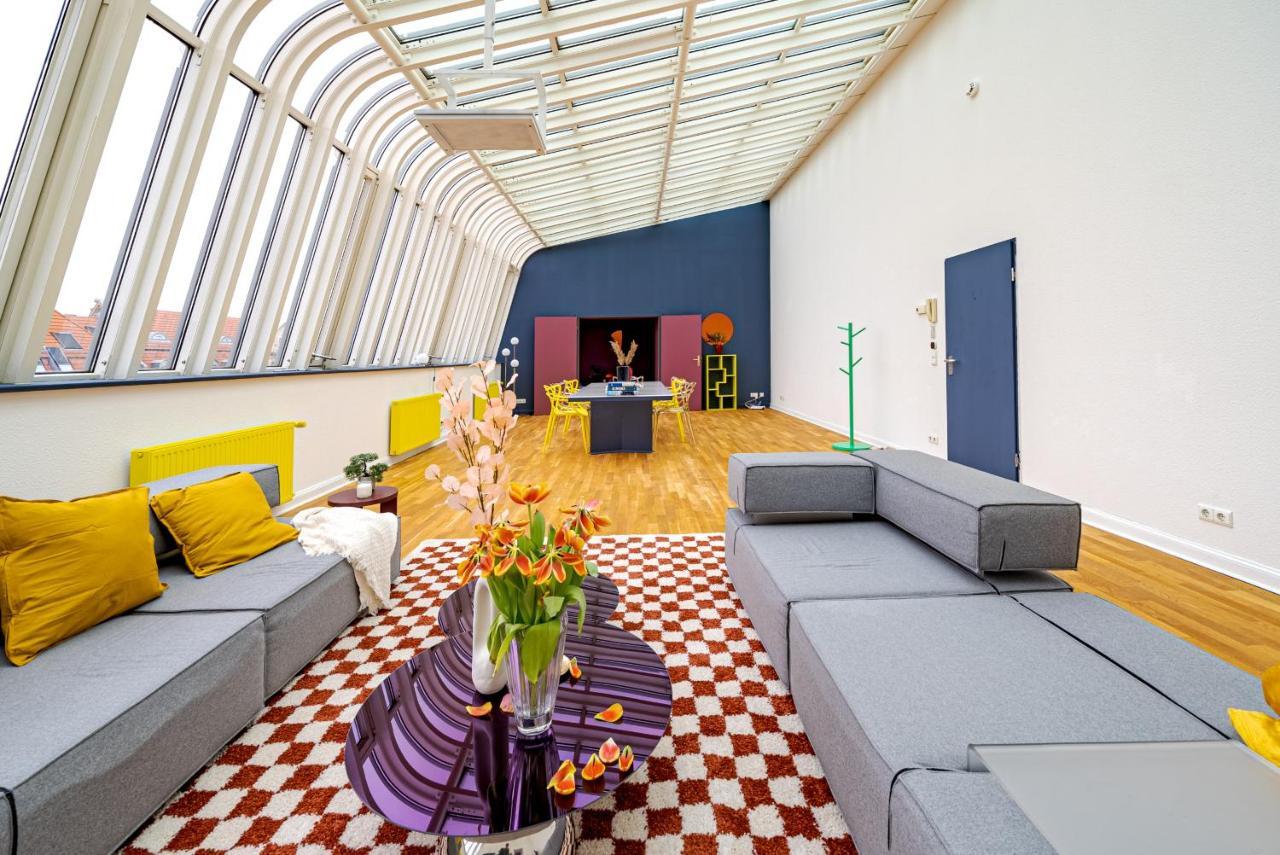 Sky Loft In The Heart Of Berlin Apartment Exterior foto